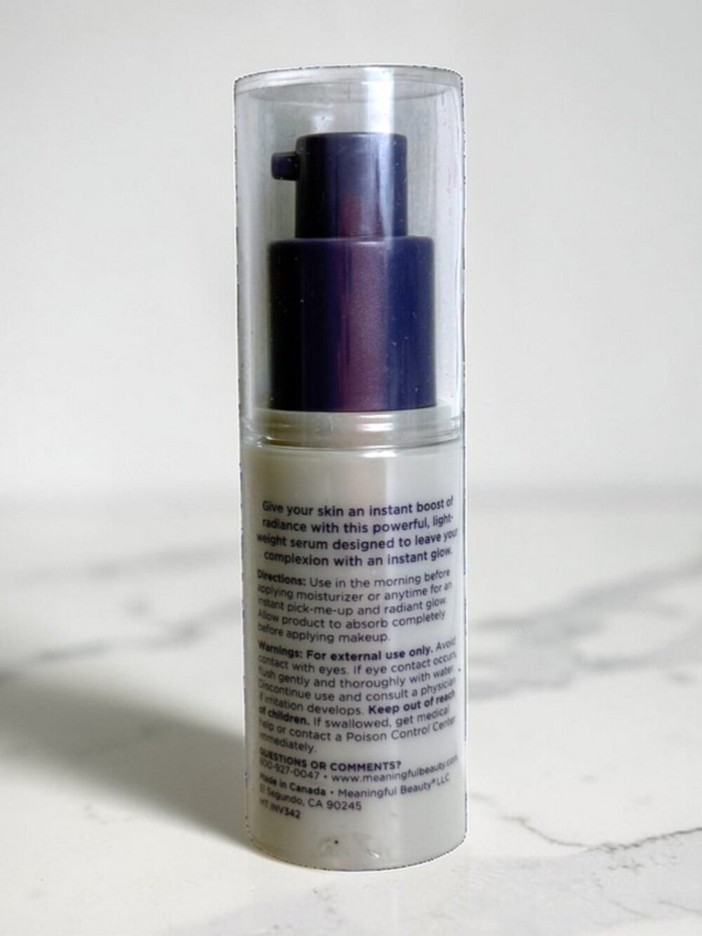 Meaningful Beauty Cindy Crawford Glowing Serum .5 fl.oz. - Picture 2 of 2